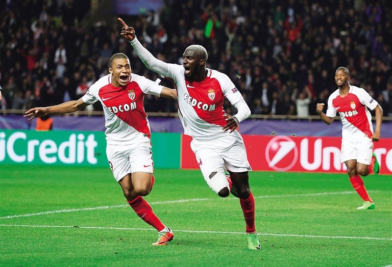  摩纳哥锋线双星合力建功 四球横扫斯特拉斯堡反弹  